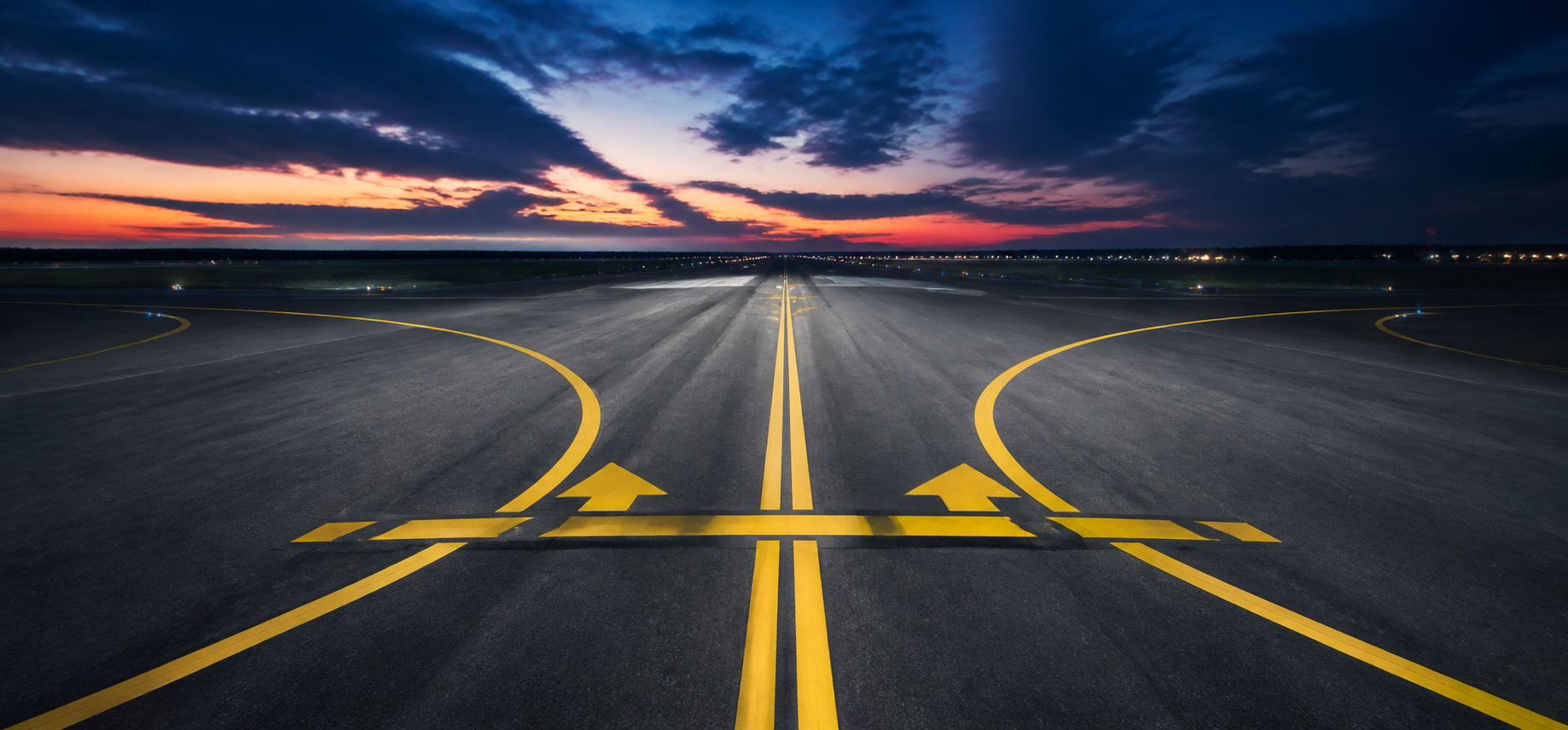 Road marking application airport